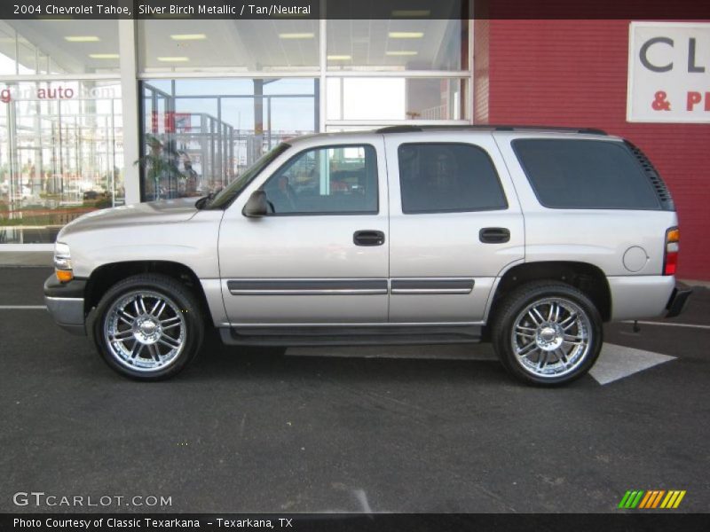 Silver Birch Metallic / Tan/Neutral 2004 Chevrolet Tahoe