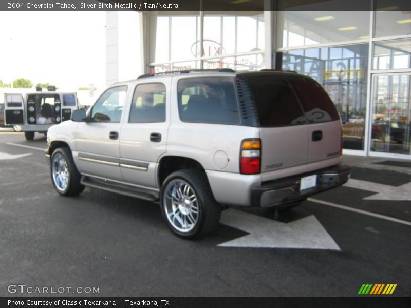 Silver Birch Metallic / Tan/Neutral 2004 Chevrolet Tahoe