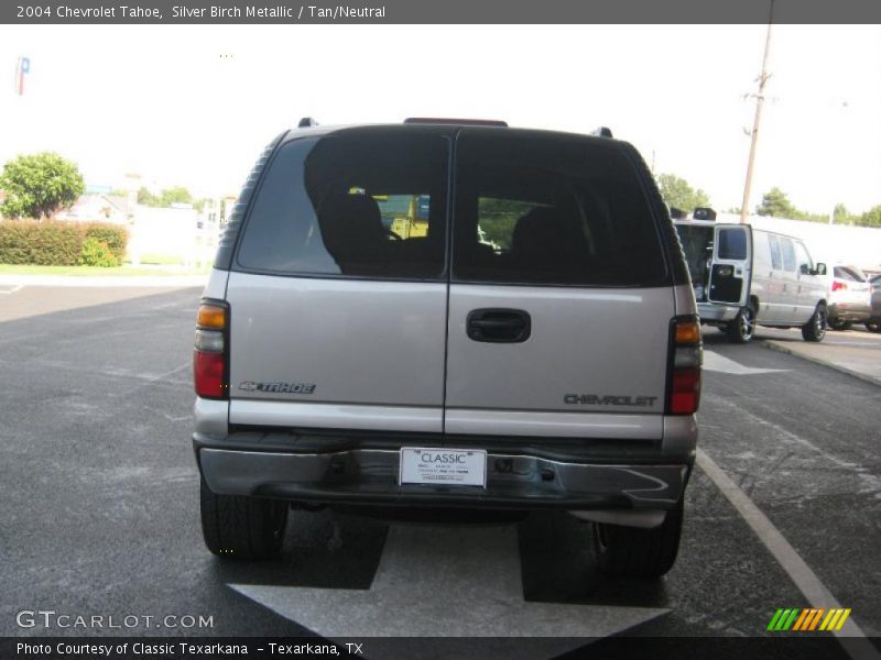 Silver Birch Metallic / Tan/Neutral 2004 Chevrolet Tahoe