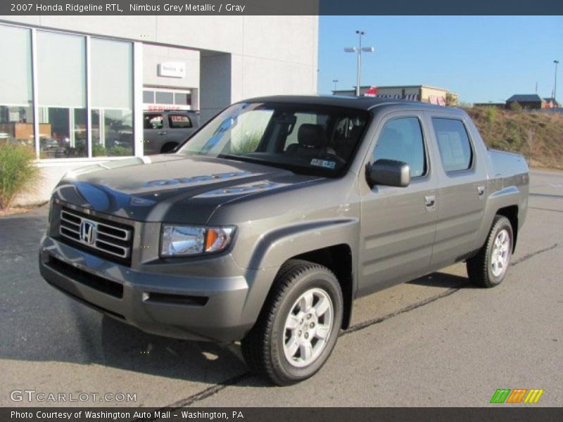 Nimbus Grey Metallic / Gray 2007 Honda Ridgeline RTL