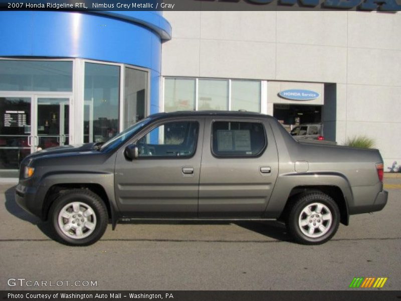 Nimbus Grey Metallic / Gray 2007 Honda Ridgeline RTL