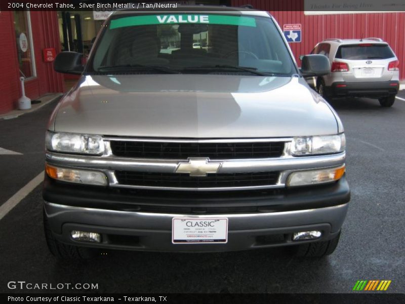 Silver Birch Metallic / Tan/Neutral 2004 Chevrolet Tahoe