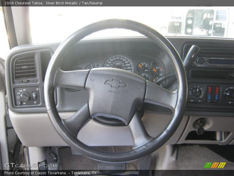 Silver Birch Metallic / Tan/Neutral 2004 Chevrolet Tahoe