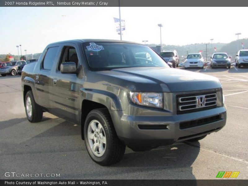 Nimbus Grey Metallic / Gray 2007 Honda Ridgeline RTL