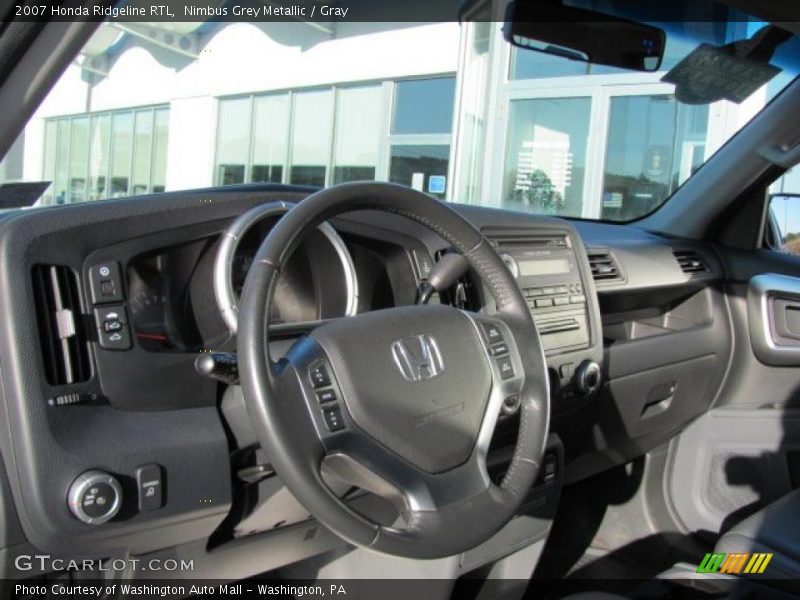 Nimbus Grey Metallic / Gray 2007 Honda Ridgeline RTL