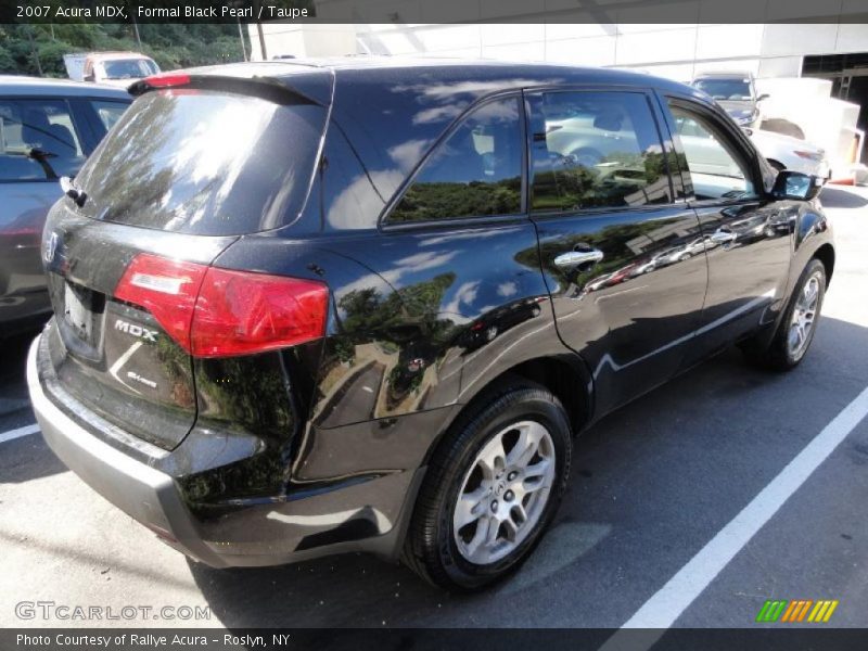 Formal Black Pearl / Taupe 2007 Acura MDX