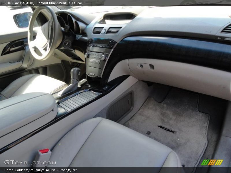 Formal Black Pearl / Taupe 2007 Acura MDX
