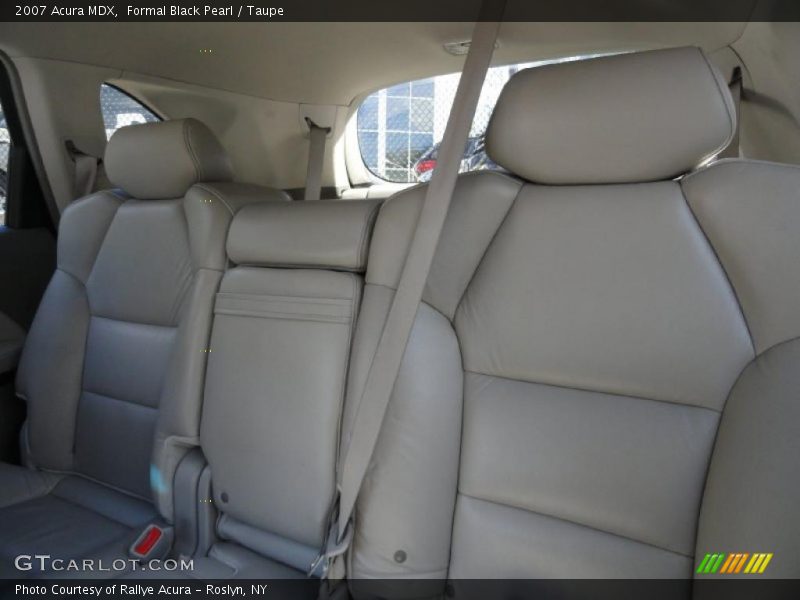 Formal Black Pearl / Taupe 2007 Acura MDX