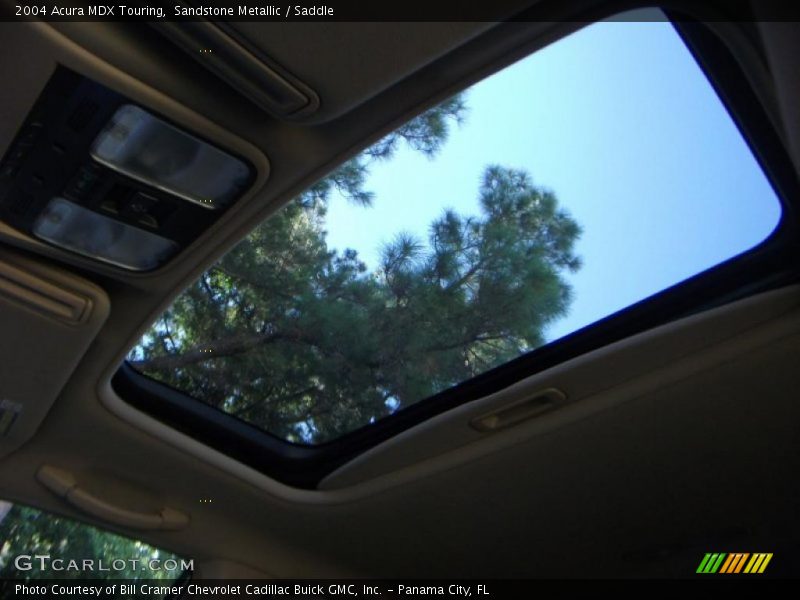 Sandstone Metallic / Saddle 2004 Acura MDX Touring