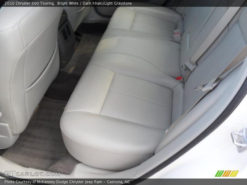 Bright White / Dark Khaki/Light Graystone 2010 Chrysler 300 Touring