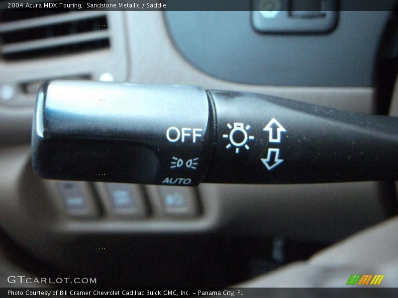 Sandstone Metallic / Saddle 2004 Acura MDX Touring