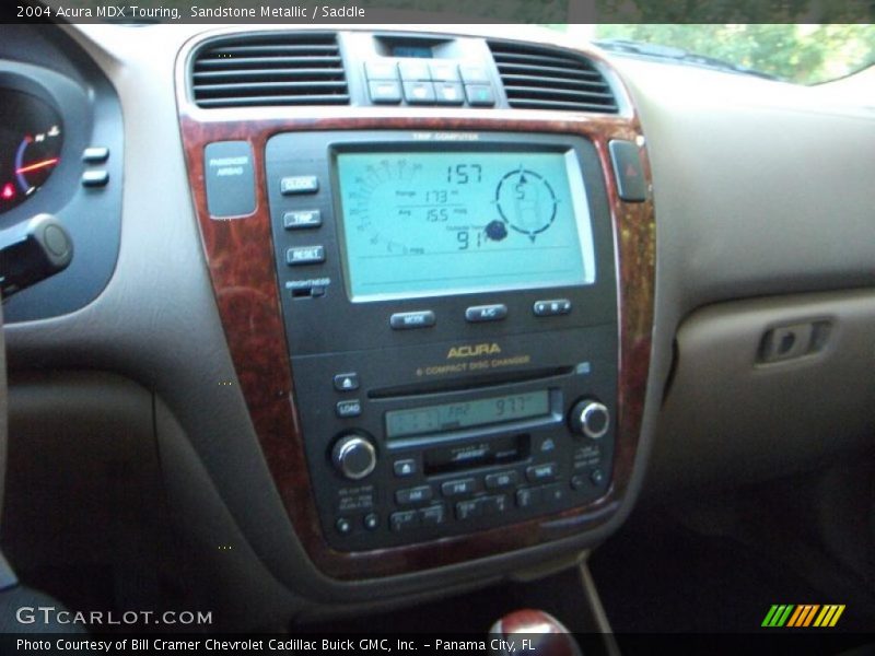 Sandstone Metallic / Saddle 2004 Acura MDX Touring