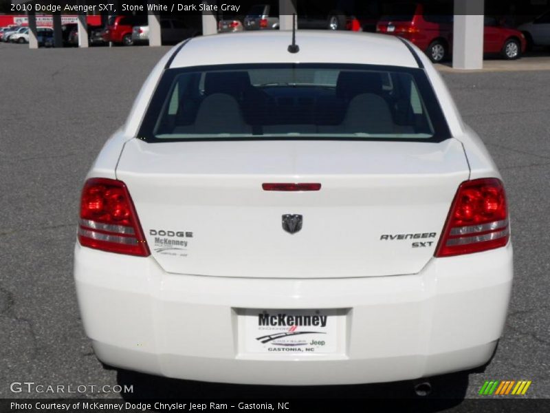 Stone White / Dark Slate Gray 2010 Dodge Avenger SXT