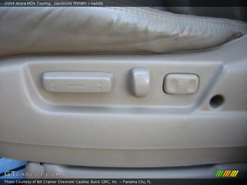 Sandstone Metallic / Saddle 2004 Acura MDX Touring