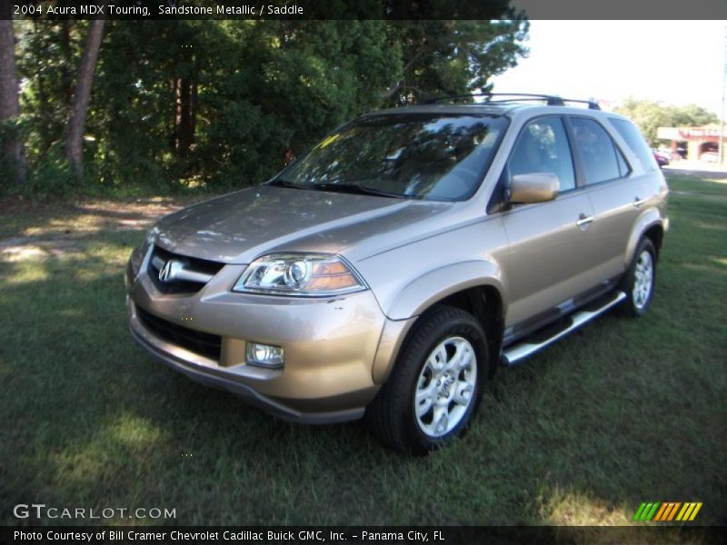 Sandstone Metallic / Saddle 2004 Acura MDX Touring
