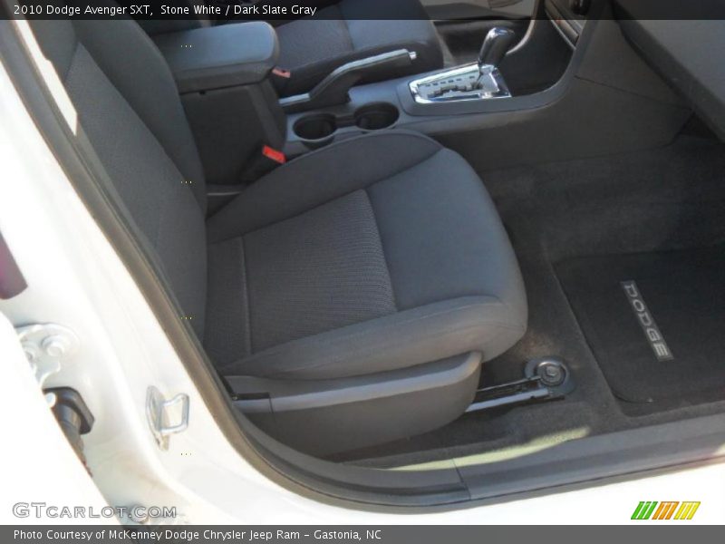 Stone White / Dark Slate Gray 2010 Dodge Avenger SXT