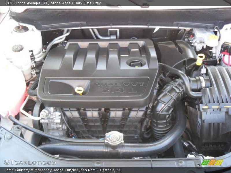Stone White / Dark Slate Gray 2010 Dodge Avenger SXT