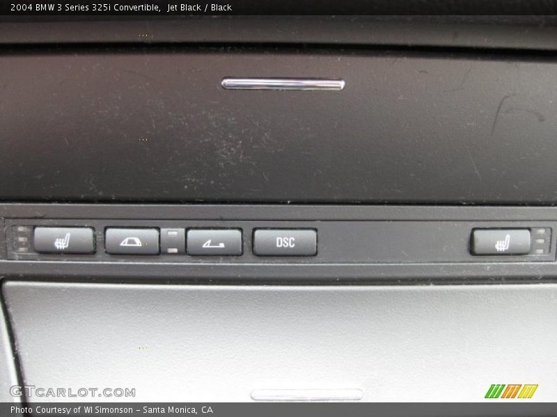 Jet Black / Black 2004 BMW 3 Series 325i Convertible