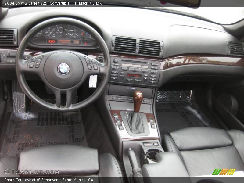 Jet Black / Black 2004 BMW 3 Series 325i Convertible