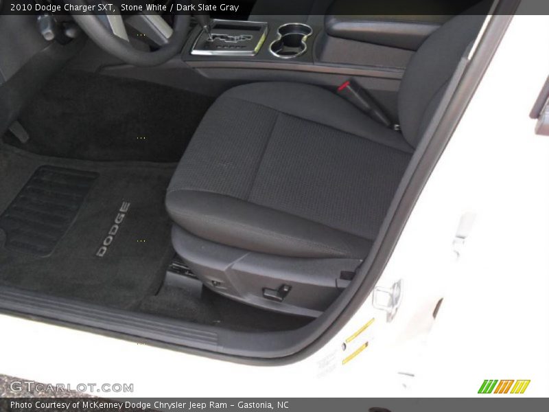 Stone White / Dark Slate Gray 2010 Dodge Charger SXT