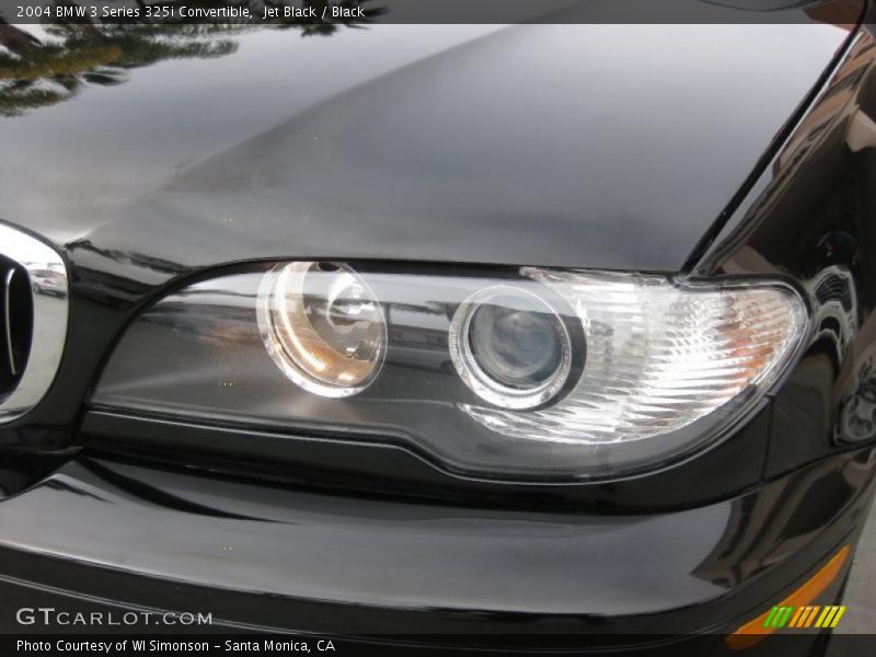 Jet Black / Black 2004 BMW 3 Series 325i Convertible