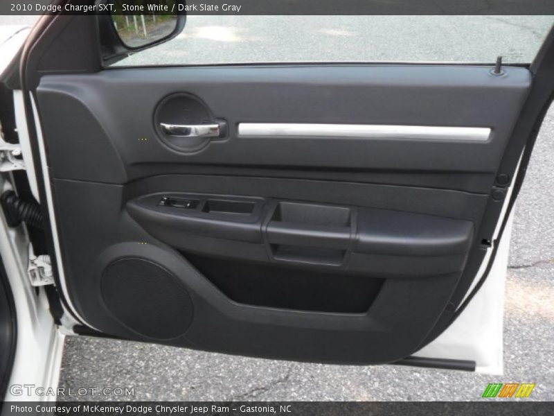 Stone White / Dark Slate Gray 2010 Dodge Charger SXT