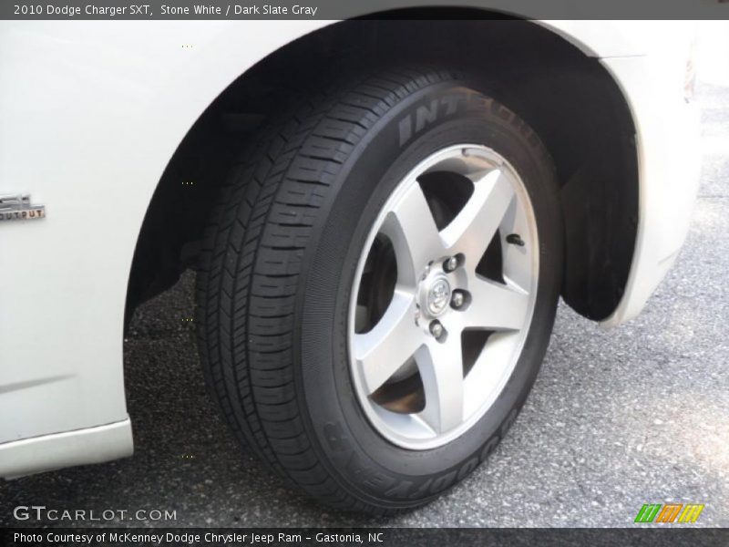 Stone White / Dark Slate Gray 2010 Dodge Charger SXT