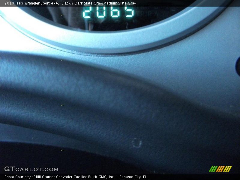 Black / Dark Slate Gray/Medium Slate Gray 2010 Jeep Wrangler Sport 4x4