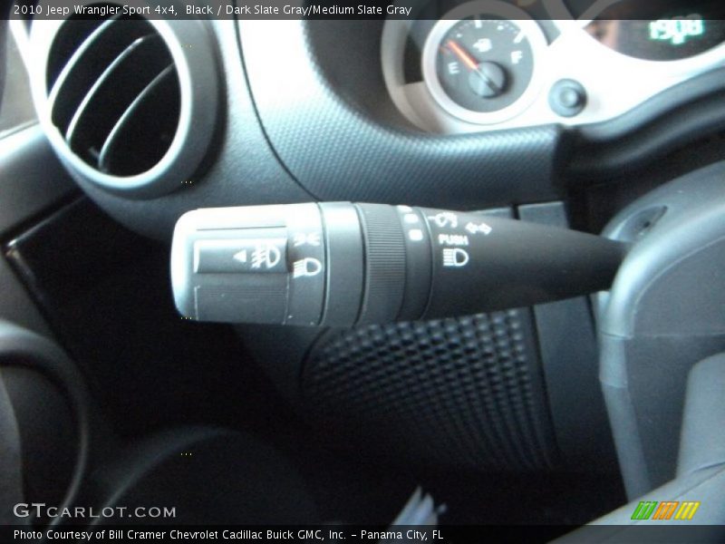 Black / Dark Slate Gray/Medium Slate Gray 2010 Jeep Wrangler Sport 4x4
