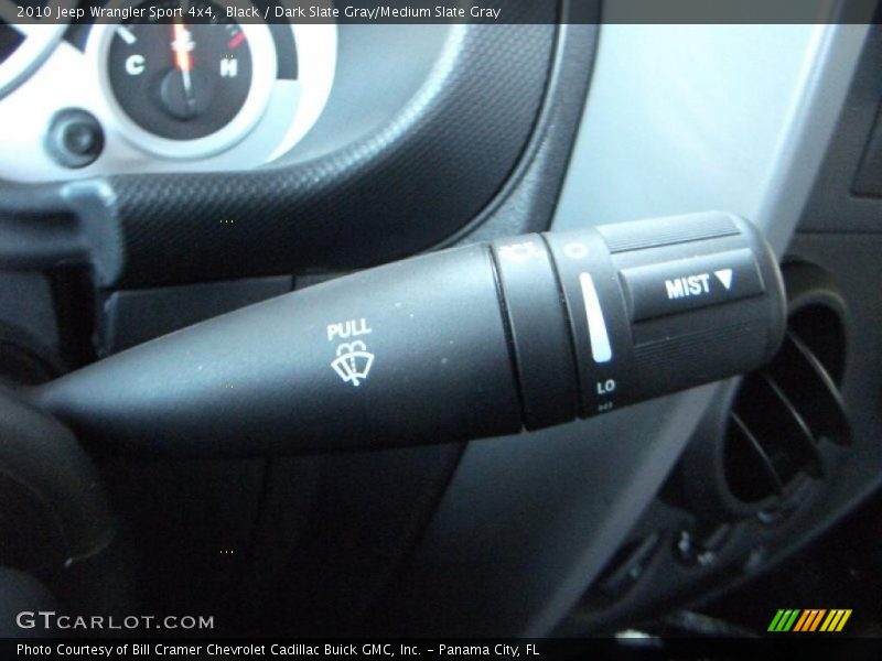 Black / Dark Slate Gray/Medium Slate Gray 2010 Jeep Wrangler Sport 4x4