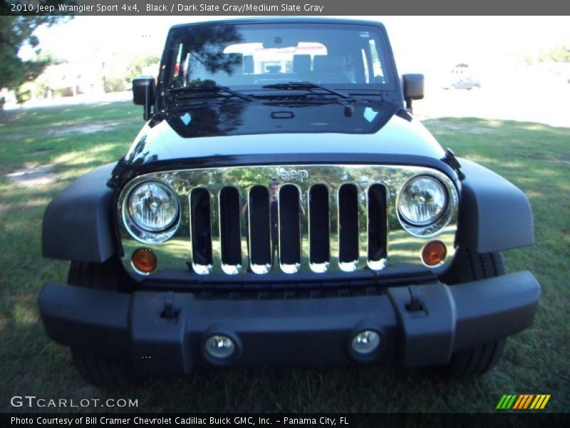 Black / Dark Slate Gray/Medium Slate Gray 2010 Jeep Wrangler Sport 4x4