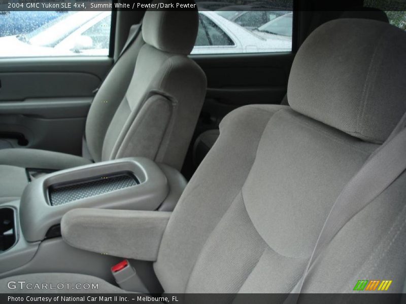 Summit White / Pewter/Dark Pewter 2004 GMC Yukon SLE 4x4