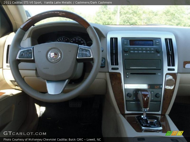 Vanilla Latte Metallic / Cashmere/Dark Cashmere 2011 Cadillac STS V6 Sport