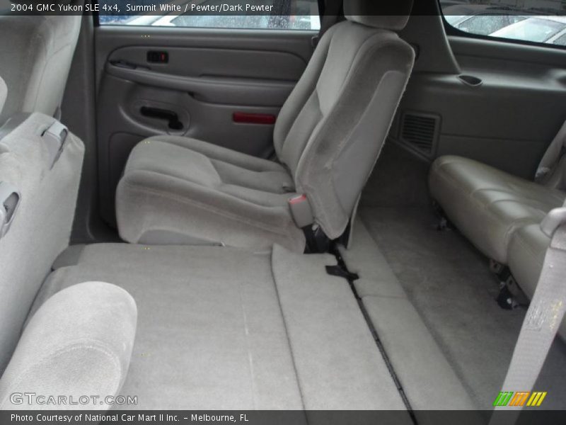 Summit White / Pewter/Dark Pewter 2004 GMC Yukon SLE 4x4