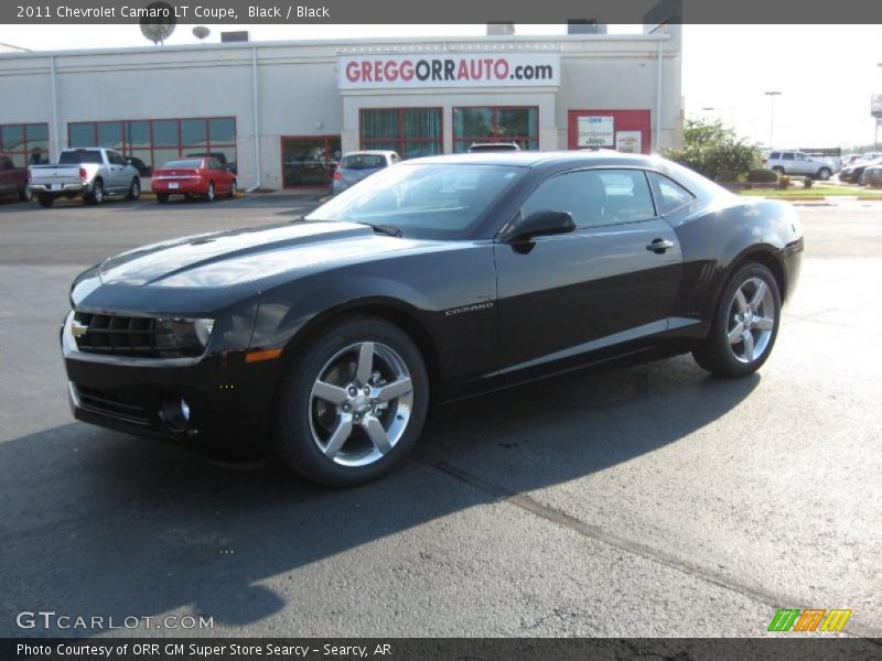 Black / Black 2011 Chevrolet Camaro LT Coupe