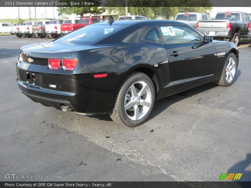 Black / Black 2011 Chevrolet Camaro LT Coupe