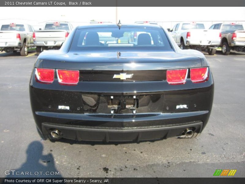 Black / Black 2011 Chevrolet Camaro LT Coupe