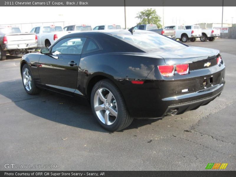 Black / Black 2011 Chevrolet Camaro LT Coupe