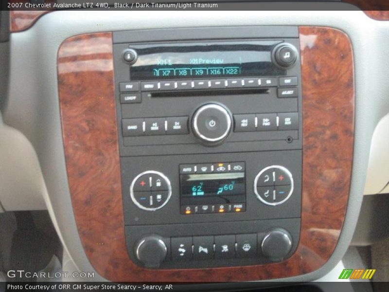 Black / Dark Titanium/Light Titanium 2007 Chevrolet Avalanche LTZ 4WD