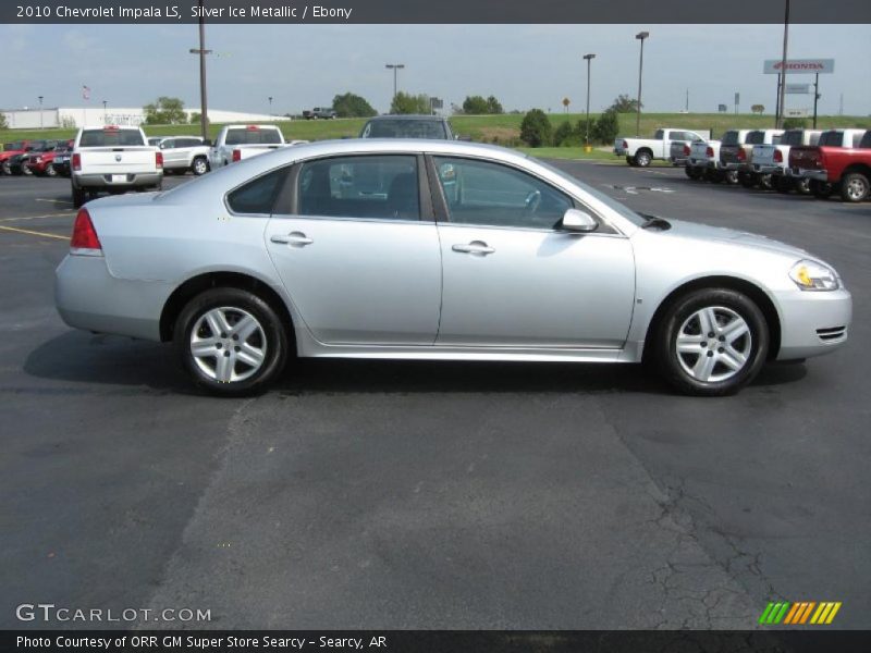 Silver Ice Metallic / Ebony 2010 Chevrolet Impala LS