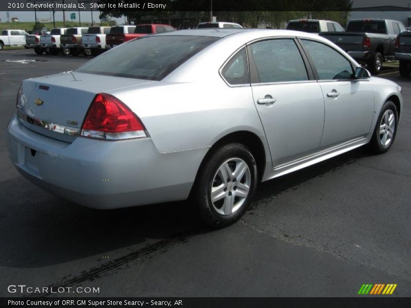 Silver Ice Metallic / Ebony 2010 Chevrolet Impala LS