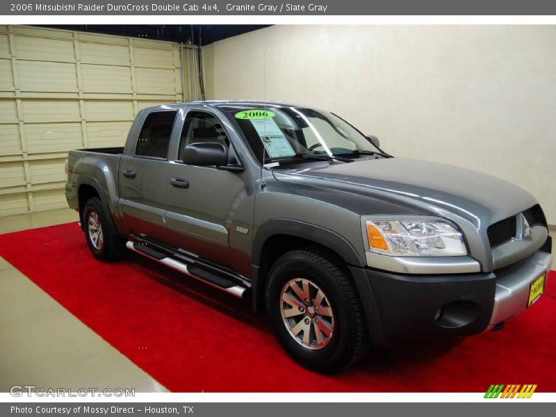 Granite Gray / Slate Gray 2006 Mitsubishi Raider DuroCross Double Cab 4x4
