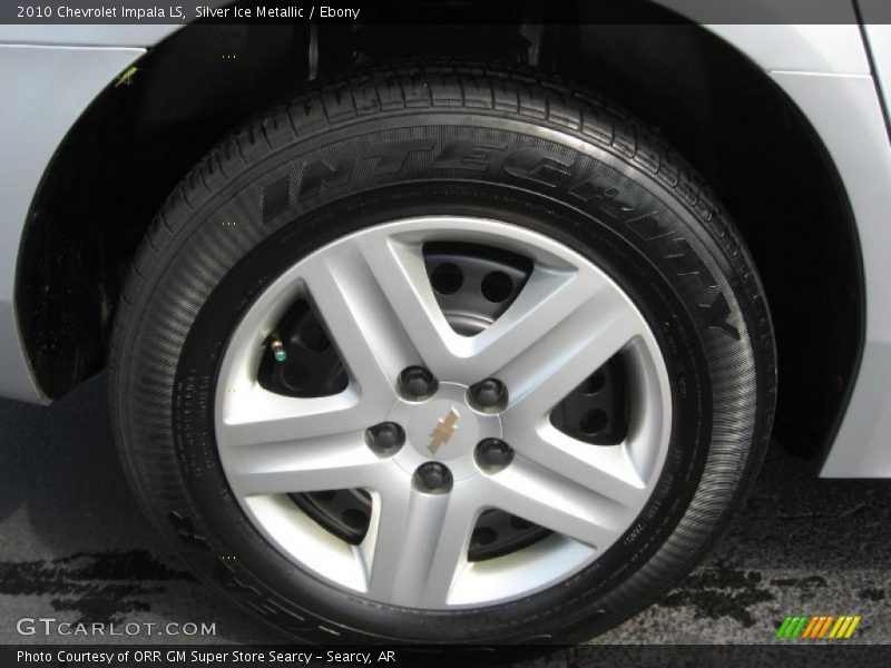 Silver Ice Metallic / Ebony 2010 Chevrolet Impala LS