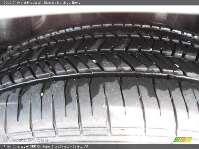 Silver Ice Metallic / Ebony 2010 Chevrolet Impala LS