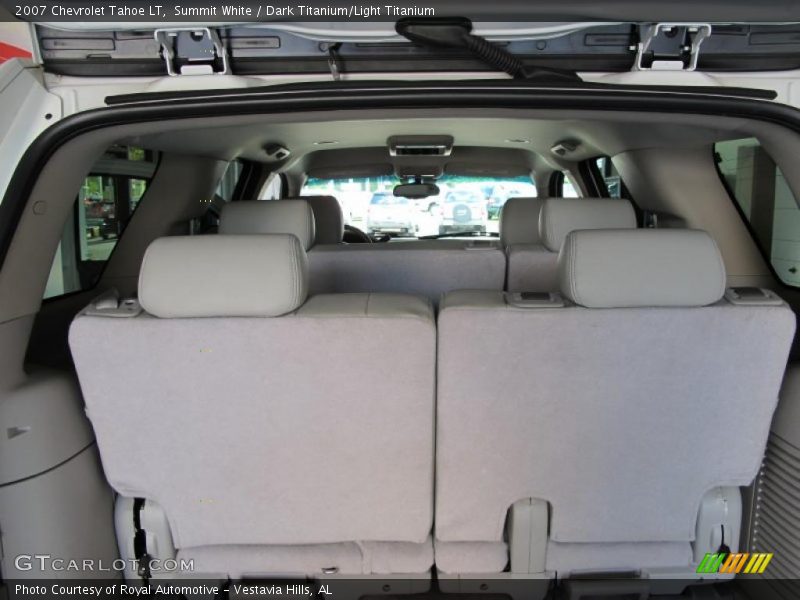 Summit White / Dark Titanium/Light Titanium 2007 Chevrolet Tahoe LT