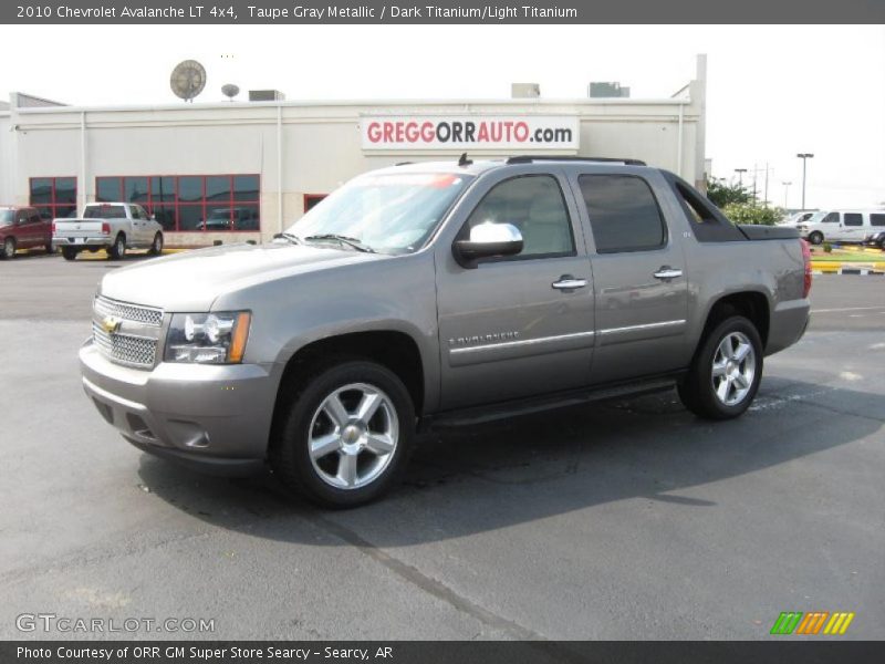 Taupe Gray Metallic / Dark Titanium/Light Titanium 2010 Chevrolet Avalanche LT 4x4