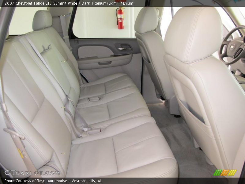 Summit White / Dark Titanium/Light Titanium 2007 Chevrolet Tahoe LT