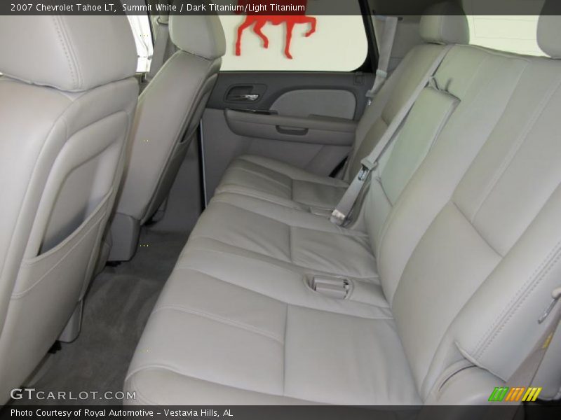 Summit White / Dark Titanium/Light Titanium 2007 Chevrolet Tahoe LT