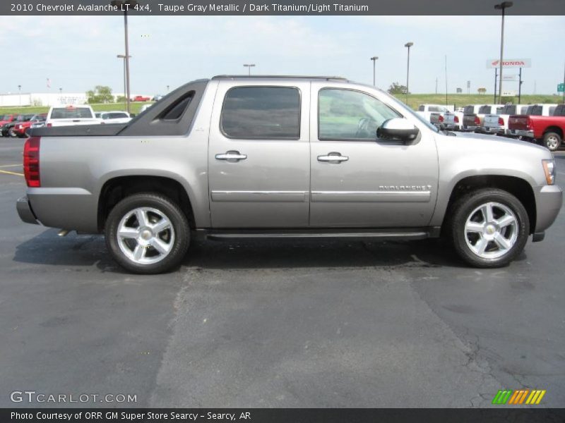Taupe Gray Metallic / Dark Titanium/Light Titanium 2010 Chevrolet Avalanche LT 4x4