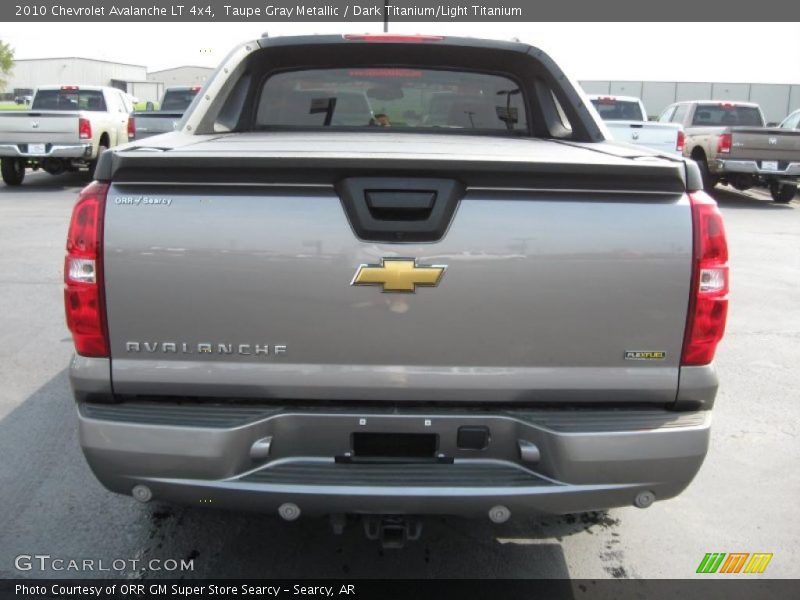 Taupe Gray Metallic / Dark Titanium/Light Titanium 2010 Chevrolet Avalanche LT 4x4